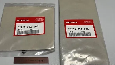 HONDA S2000 AP1 AP2 Genuine Fender Side Chrome Emblem Badge Right & Left Set JDM • $79.99