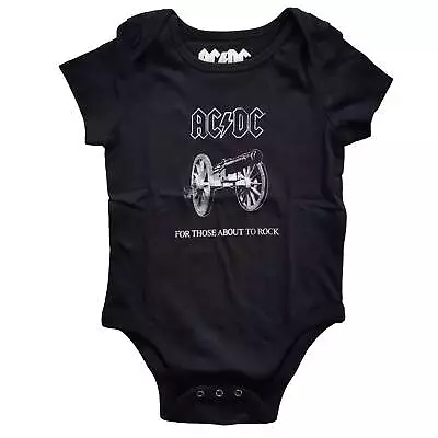 AC/DC Kids Baby Grow: About To Rock OFFICIAL NEW  • £17.23