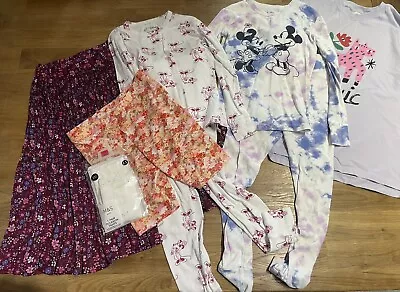 Girls Clothes Bundle 9-10 Years Incl Gap Disney Next Mickey Mouse Minnie Mouse • £7