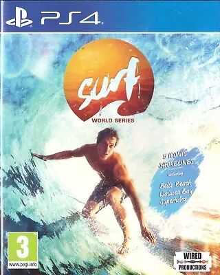 Surf World Series Sony PlayStation 4 PS4 Water Surfing Game • £20