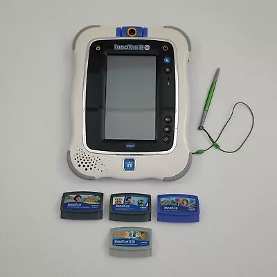 Vtech InnoTab 2S Learning System With 4 Game Cartridges • $35