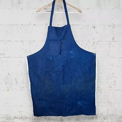 Vintage Sanforized Denim Work Chore Shop Apron • $40