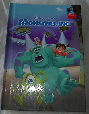 MONSTERS INC Disney Pixar Hardcover 2001 • $4.82