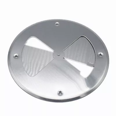 7 3/4  Butterfly Vent Aluminum Round Air Wall Vent  Horse Dog Trailer Stock Box • $10.98