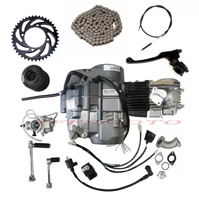 Lifan 140cc Engine Motor Oil-cooled Kick Start+Sprocket Kit For CRF50 CT70 CT110 • $430.19