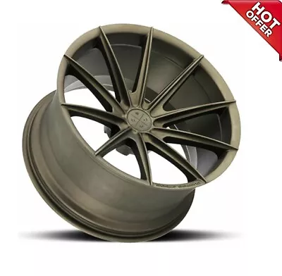 4ea 20x10/20x11 Staggered Blaque Diamond Wheels BD-11 Matte Bronze Rims 20 (S1) • $2039