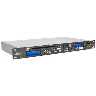 Power Dynamics 172.824 Rackmount CD Player With MP3 USB & Record • £329