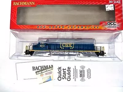 HO Bachmann 67202 CSX SD40-2 Diesel Cab 8013 With DCC & Sound BRAND NEW • $215