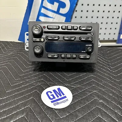 🔥 GMC Chevy NBS Truck Van SUV 2003-2006 Radio AM FM 6 Disc CD Player 15196055 • $129.95