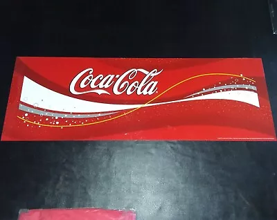 Coca Cola Dynamic Ribbon Sign Genuine Coke Translight - Great Light Once Backlit • $33