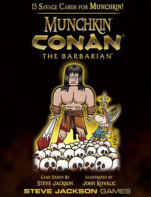 Munchkin Expansion Conan The Barbarian Booster Pack Steve Jackson Games New • $14.95