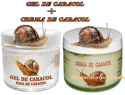 Baba De Caracol Manchas Estrias Snail Cream Gel De Caracol Snail Gel Pure Eco • $15.99