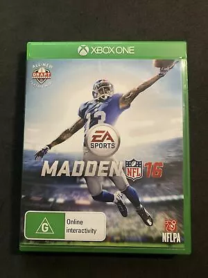 Madden NFL 16 (Microsoft Xbox One 2015) • $14.95