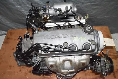 JDM 1996-2000 Honda Civic D16A NON-VTEC 1.6L SOHC Engine Manual 5Speed Trans 60K • $2495