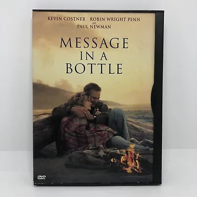 Message In A Bottle DVD Kevin Costner Robin Wright Penn Paul Newman Adventure • $5.30