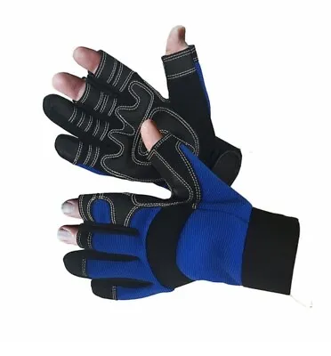 Tuff Gard Fingerless Mechanic Glove Medium To XL • $13.99