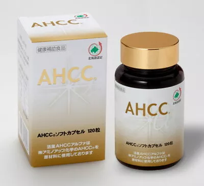 AHCC Active Hexose Correlated Compound Alpha Soft Capsules 120 Tab Genuine Japan • $304.03