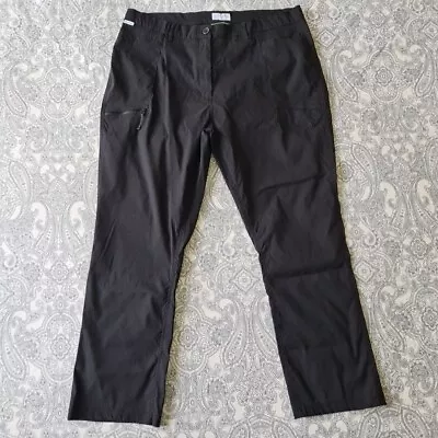 Craghoppers Women’s Kiwi Pro Stretch Trousers Size 20R Black High Waist New  • £21.95