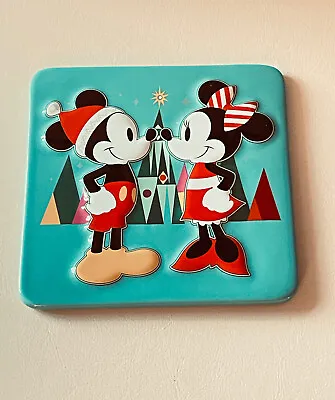 New Disney Store Mickey And Minnie Mouse Trivet  Pan Rest  Plaque BNWT • £22.99