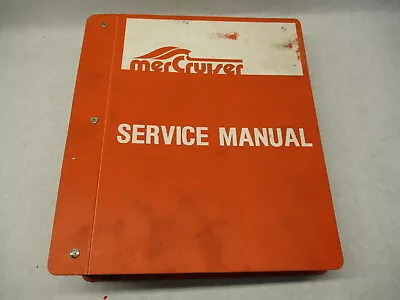 90-60673 71707 Mercruiser Stern Drive & Marine Engine Service Manual 1974-77 • $68