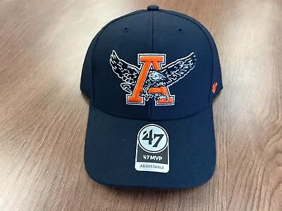 Auburn Tigers 47 Mvp War Eagle Navy Blue Hat Strapback Dad Cap New Ncaa Nwt $30 • $25