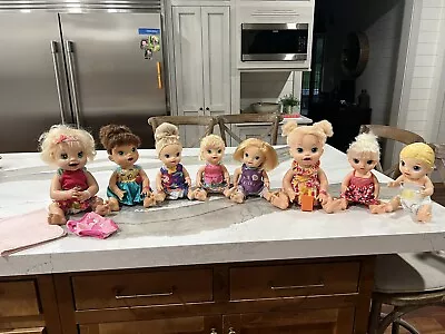 Lot Of 8 Rare Hasbro Baby Alive Dolls *2007-2015* • $200