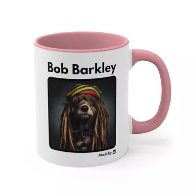 Bob Barkley | Dog As Bob Marley | Funny | Made By AI | Coffee Mug 11oz • $9.20