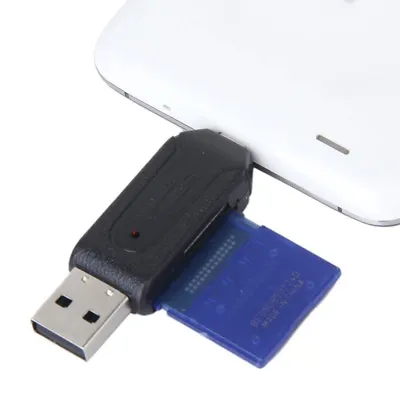 USB 2.0 Micro SD Card Reader OTG Adapter For Android Phone US • $2.33