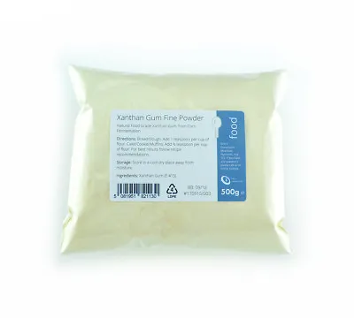 Xanthan Gum 500g - Highest Quality Food Grade Fine Powder • £15.25