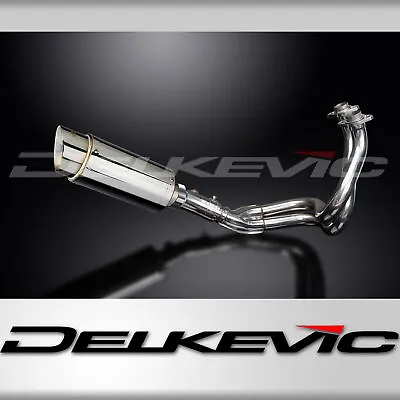 KAWASAKI KLE650 VERSYS 2007-14 FULL EXHAUST 200mm STAINLESS ROUND SILENCER • £294.99