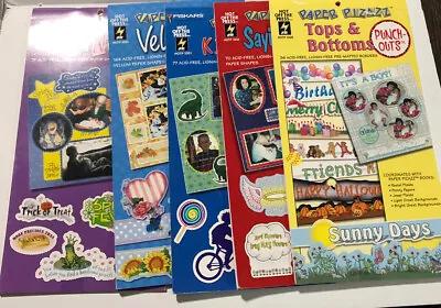 Lot Of 5 HOTP Paper Pizazz Punch Outs Sayings Vellum Kids Tops And Bottoms • $22.99