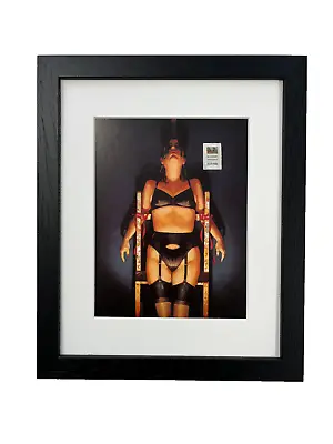 Jack Vettriano FRAMED Print Scarlet Ribbons Lovely Ribbons Black Erotic RARE • £18.75