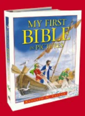 My First Bible In Pictures By Taylor Kenneth N. Hardback Book The Cheap Fast • £3.49