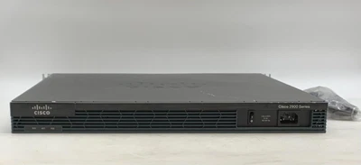 $49.99 • Buy Cisco 2900 Series 2901 2-Port Gigabit Integrated Services Router W/ Power Cable