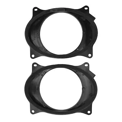 (6X9)Speaker Adapter 2pcs 6.5inch Black Door Speaker Adapter Spacer Rings With 2 • $35.68