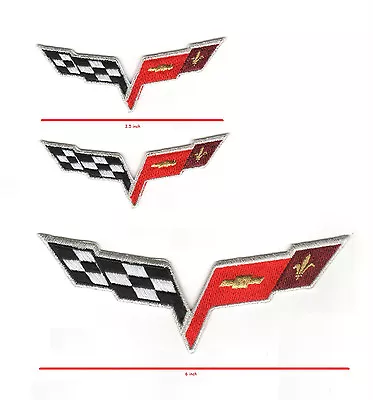 Corvette Racing Team C-6 Metallic 100% Embroidered Vette Racing C-6 3-pc Set • $16.99