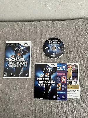 Michael Jackson The Experience Wii Game CIB Complete With Manual Tested • $19.99