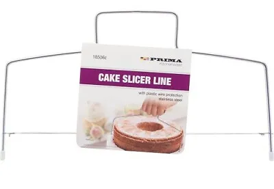 £3.99 • Buy Cake Cutter Slicer Line Bread Wire Cutting Leveller Decorator Baking Tool
