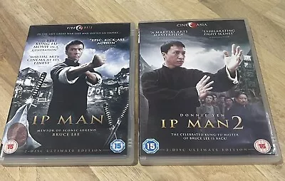 Ip Man 1+2 Donnie Yen Martial Arts 2 Disc Cine Asia Donnie Yen Sammo Hung Hk Oop • £10.78