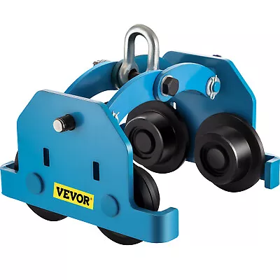 VEVOR Push Beam Trolley 2.8 -6.9  I-Beam Trolley 2200LBS Hoist Winch Crane Lift • $83.59