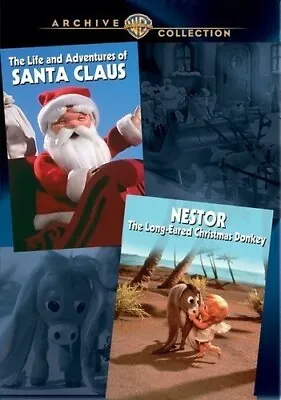 $16.99 • Buy DVD Life And Adventures Of Santa Claus & Nestor The Christmas Donkey NEW