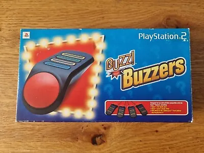 £35 • Buy 4 X Official Wired Buzz Pads Controllers (Buzzers) | For Sony PS2/PS3