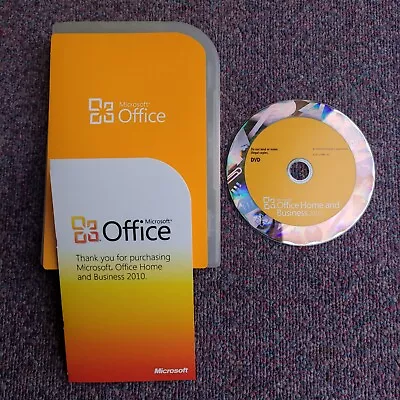 Microsoft Office Home & Business 2010 - Used / Untested - Free P&P • £29.99