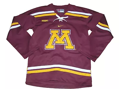 Minnesota Gophers Hockey Nike Team Youth Size Jersey Vintage WCHA Era - L(16/18) • $39.95