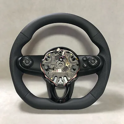 Steering Wheel BMW Mini Cooper F54 F55 F56 F57 F60 Flat Bottom Thick Paddles • $450