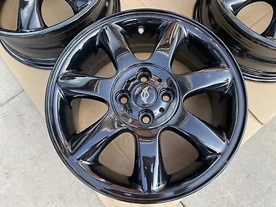 1x SINGLE 16  MINI ONE R56 GENUINE PARK LANE ALLOYS WHEELS RIM REFURBISHED BLACK • $146.74