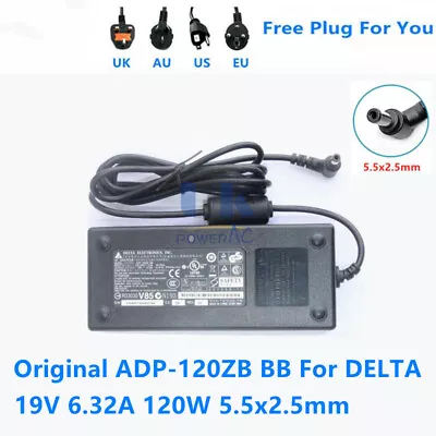 Original DELTA ADP-120ZB BB AC Adapter For ASUS TOSHIBA MSI Monitor Power Supply • £45