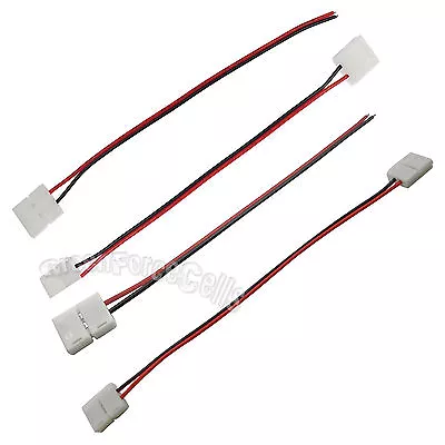 2 Pin 8/10mm Connector Adapter Cable For Led Strip Wire 3528/5050 Single Color • $4.99