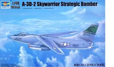 Trumpeter  1/48 A-3D-2 Skywarrior Strategic Bomber #02868 #2868 *Sealed* • $69.98