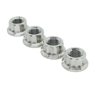 Spekti Titanium M6 M8 M10 M12 Bi-Hex Gr5 Alloy CNC Motorcycle&Bicycle Nuts • $15.09